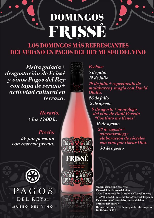 Cartel Domingos Frissé Museo del vino